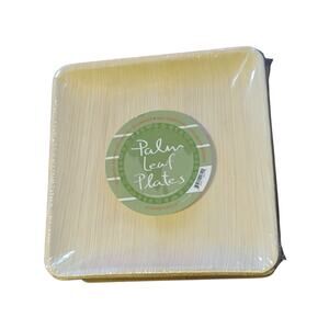 25 Palm Leaf Plates 10"